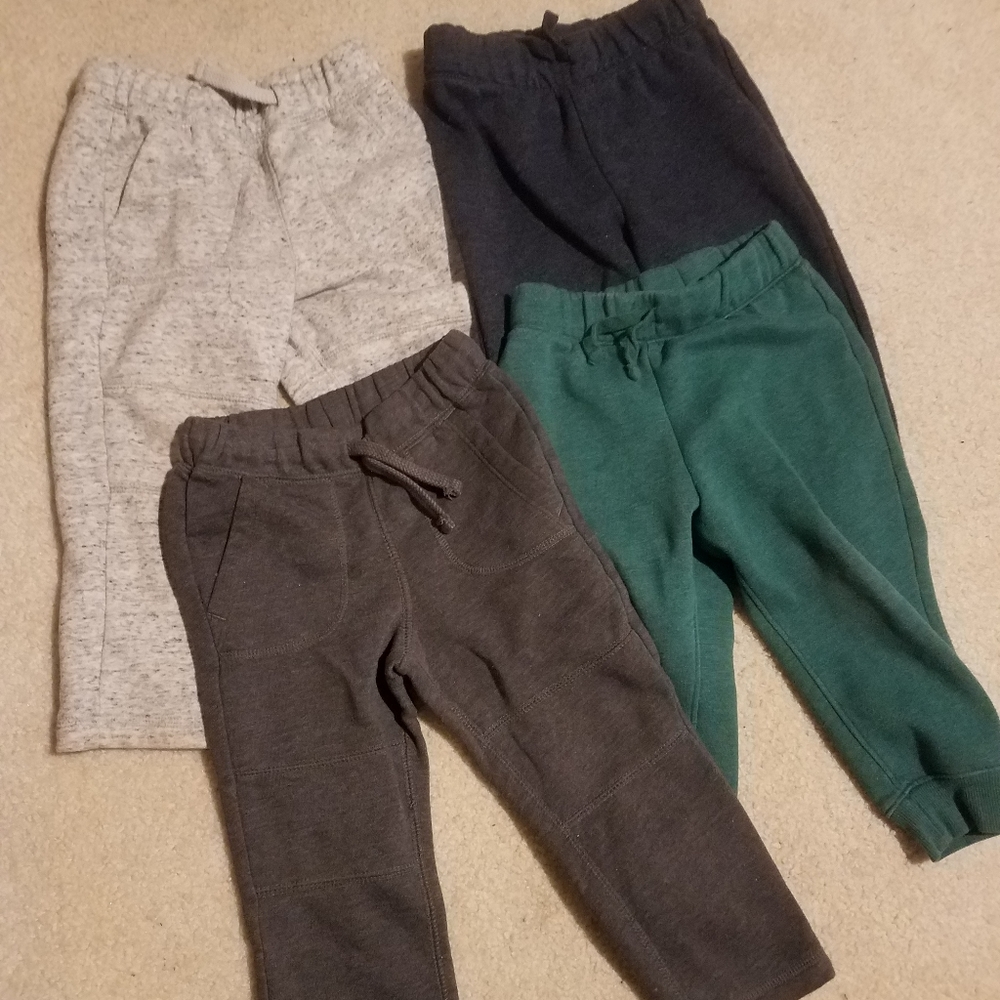 Boys jogger pants 4 pairs